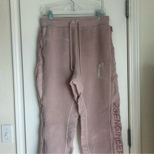 Jordan Women’s 23 Engineered Zip Side Athletic Pants Mauve Color - Size M